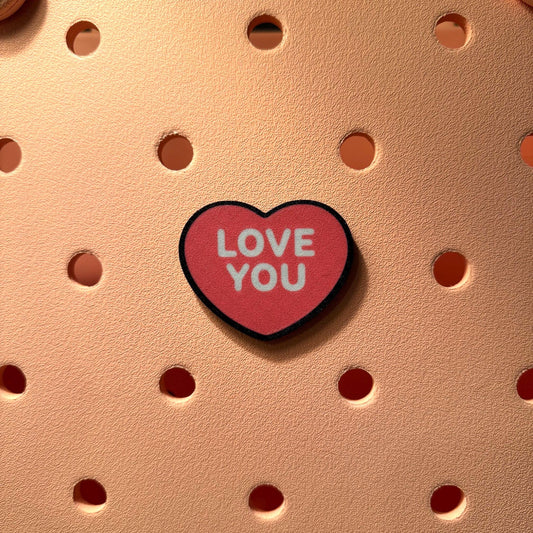 Candy Heart Bogg Bag & GoGo Bag Valentine's Day Charms