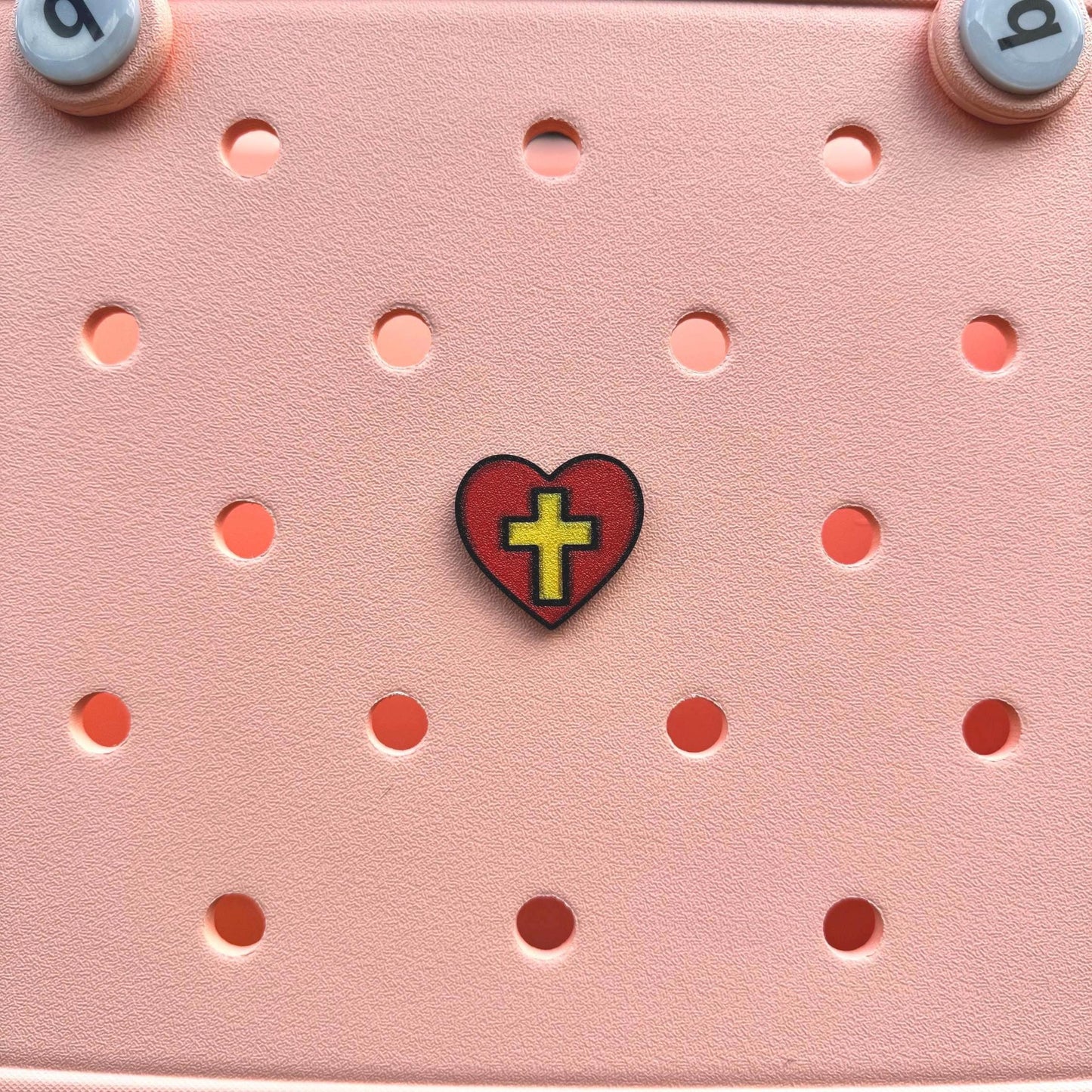 Christian Bible Bogg Bag, GoGo Tote Charm: Religious Faithful Accessory