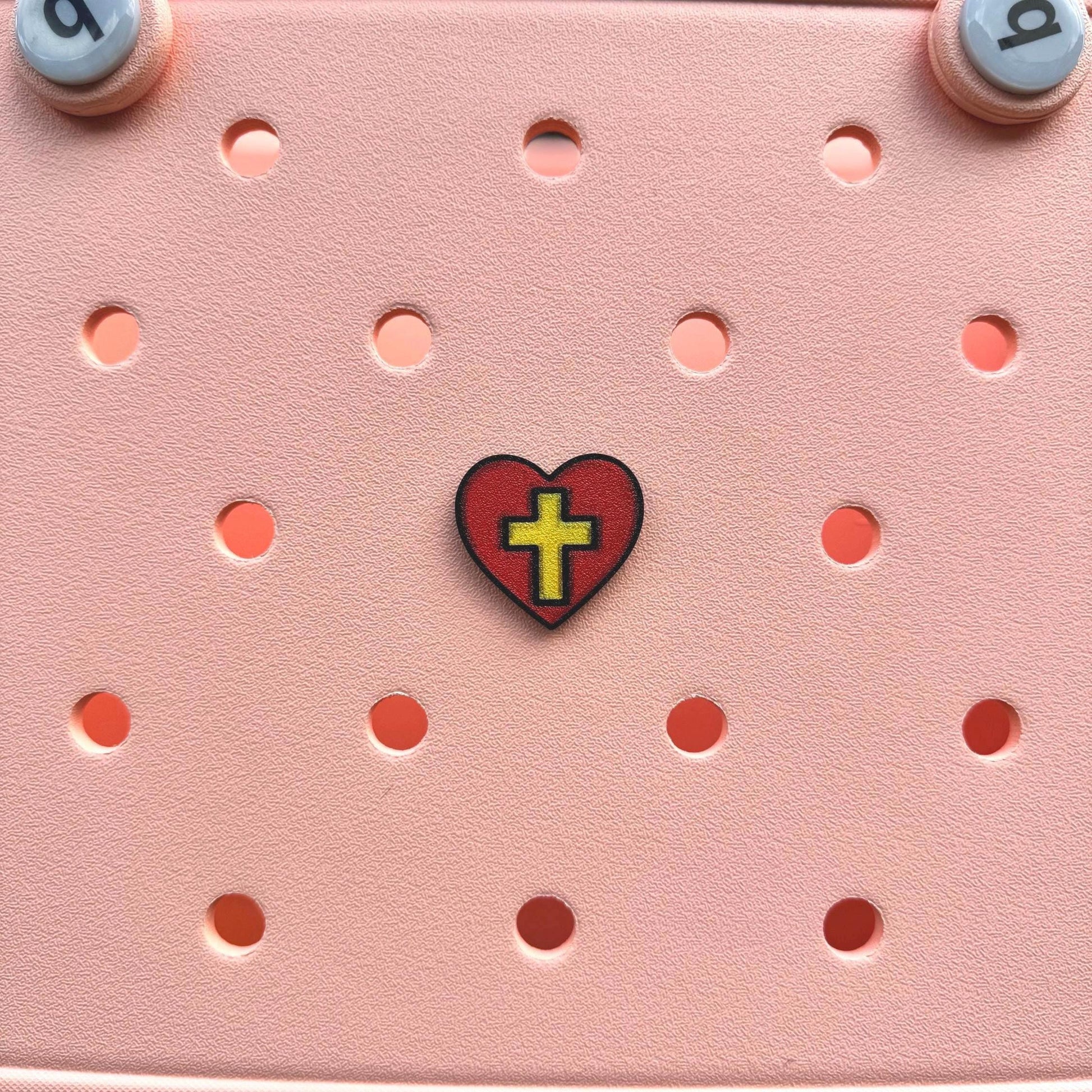 Christian Bible Bogg Bag, GoGo Tote Charm: Religious Faithful Accessory