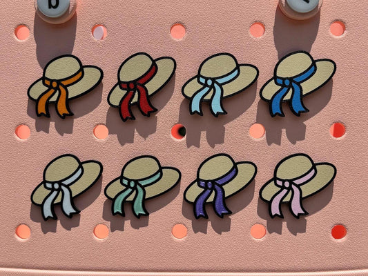 Summer Hat Bogg Bag, GoGo Bag, Simple Modern Charm: Beach Tote Accessory