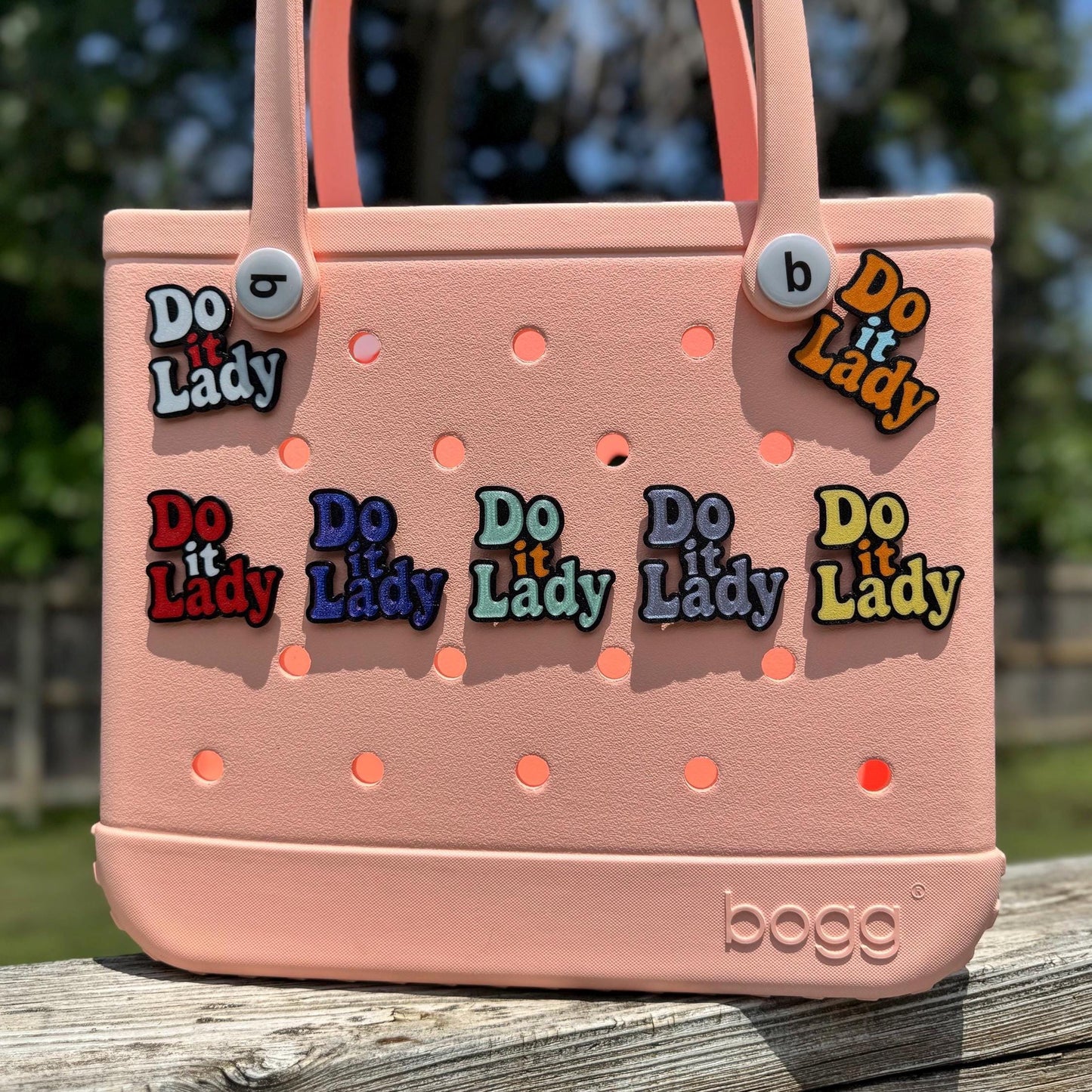 Do It Lady Bogg Bag, GoGo Tote Charm: TikTok Trend Bag Flair - Viral Trends