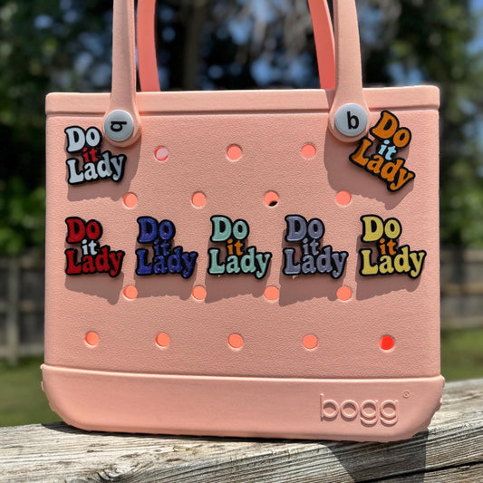 Do It Lady Bogg Bag, GoGo Tote Charm: TikTok Trend Bag Flair - Viral Trends