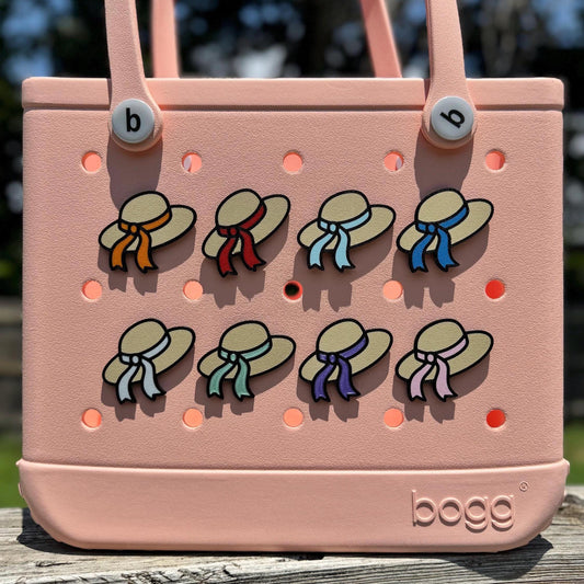 Summer Hat Bogg Bag, GoGo Bag, Simple Modern Charm: Beach Tote Accessory