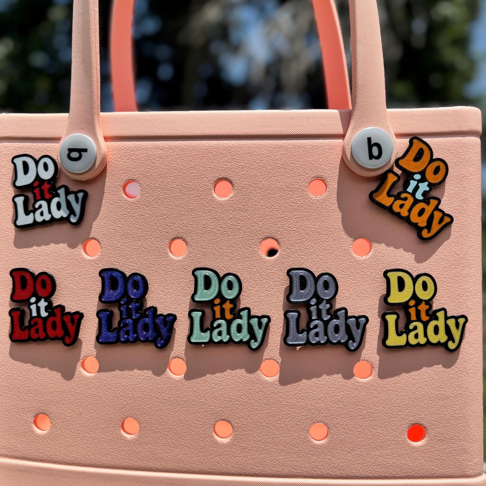 Do It Lady Bogg Bag, GoGo Tote Charm: TikTok Trend Bag Flair - Viral Trends