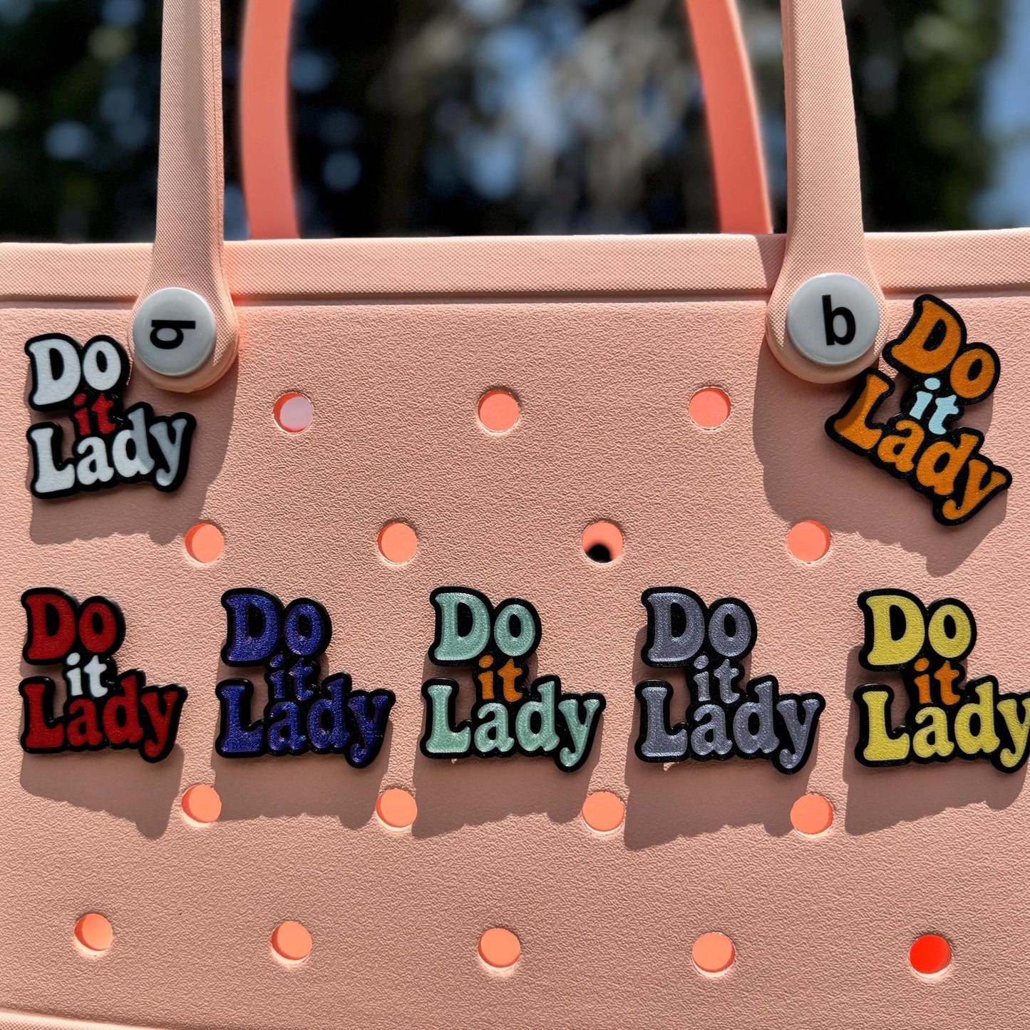 Do It Lady Bogg Bag, GoGo Tote Charm: TikTok Trend Bag Flair - Viral Trends