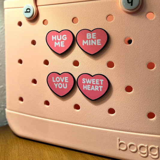 Candy Heart Bogg Bag & GoGo Bag Valentine's Day Charms